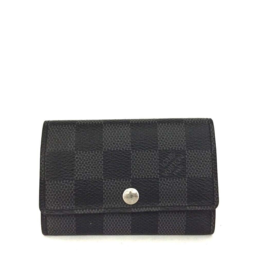 LOUIS VUITTON Damier Graphite Multicles 6 Key Holder