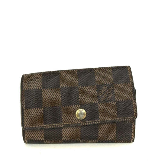 LOUIS VUITTON Damier Ebene Multicles 6 Key Holder