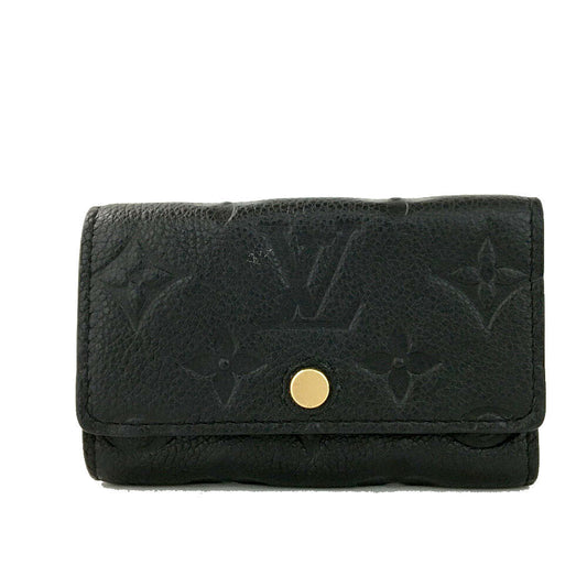 LOUIS VUITTON Empreinte Multicles 6 Key Holder Black