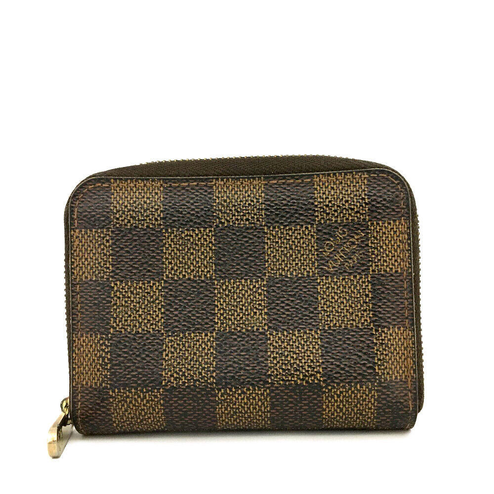 LOUIS VUITTON Damier Ebene Zippy Coin Purse