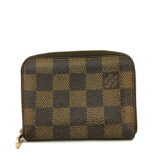 LOUIS VUITTON Damier Ebene Zippy Coin Purse