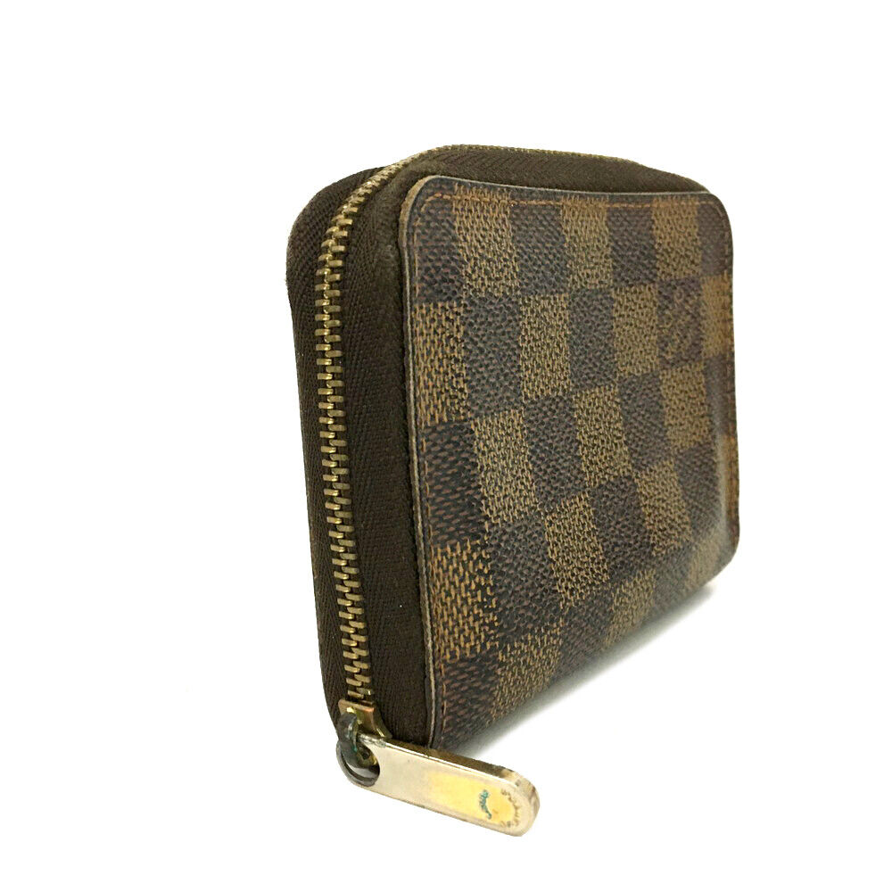 LOUIS VUITTON Damier Ebene Zippy Coin Purse