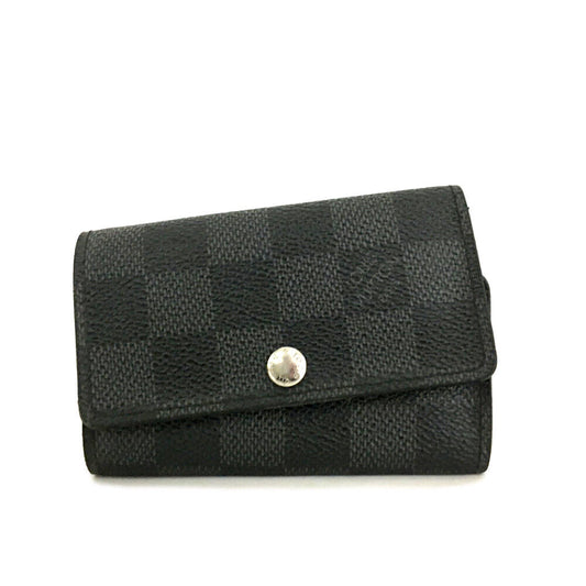 LOUIS VUITTON Damier Graphite Multicles 6 Key Holder