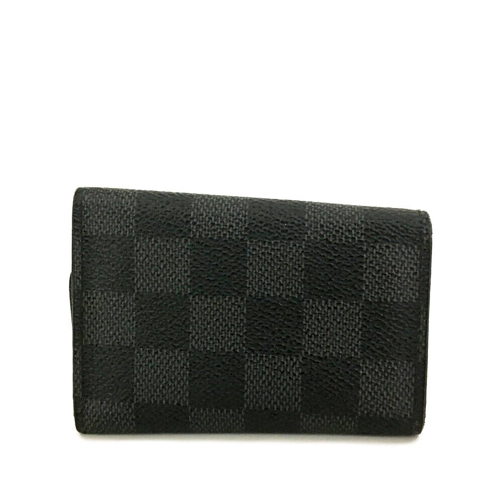 LOUIS VUITTON Damier Graphite Multicles 6 Key Holder