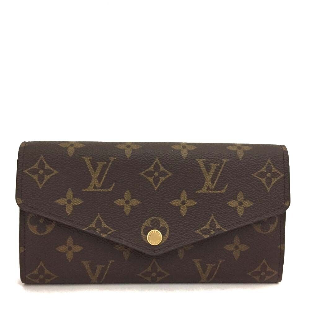 LOUIS VUITTON Monogram Sarah Wallet Fuchsia