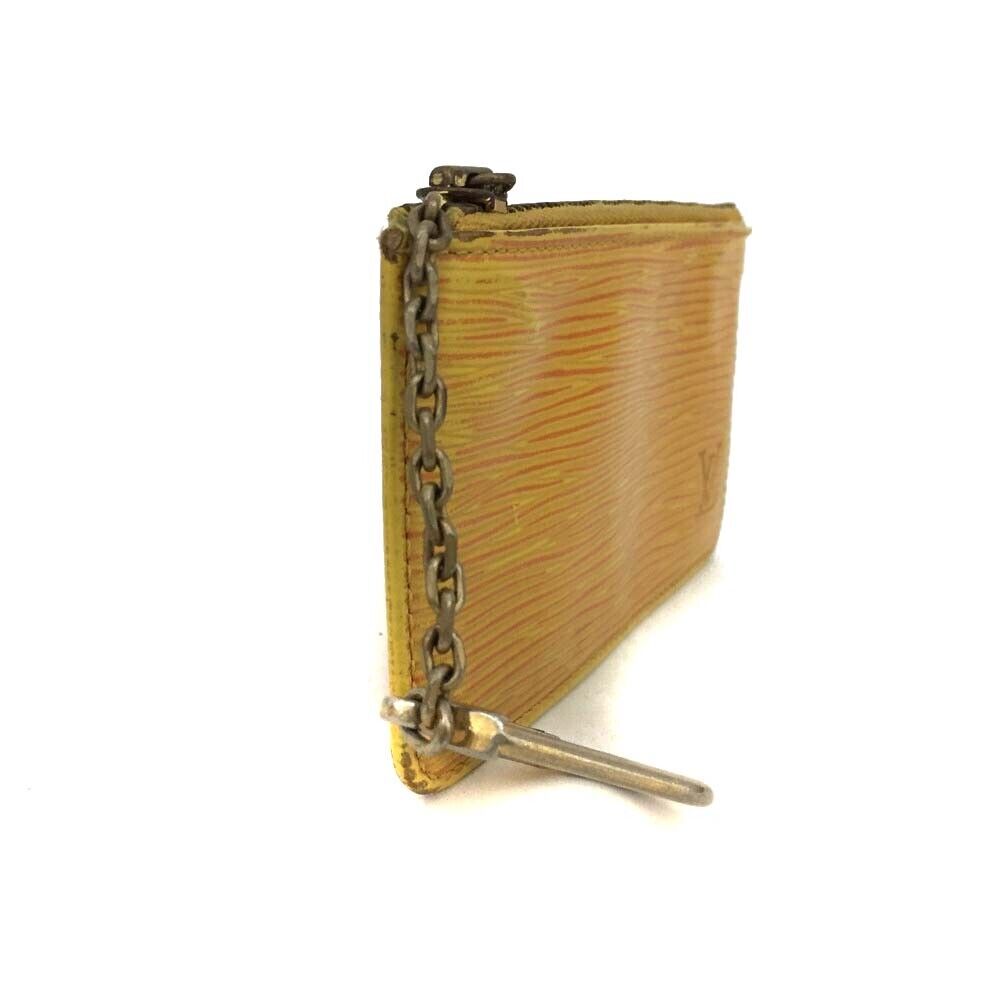 Louis Vuitton Epi Key Pouch Tassil Yellow