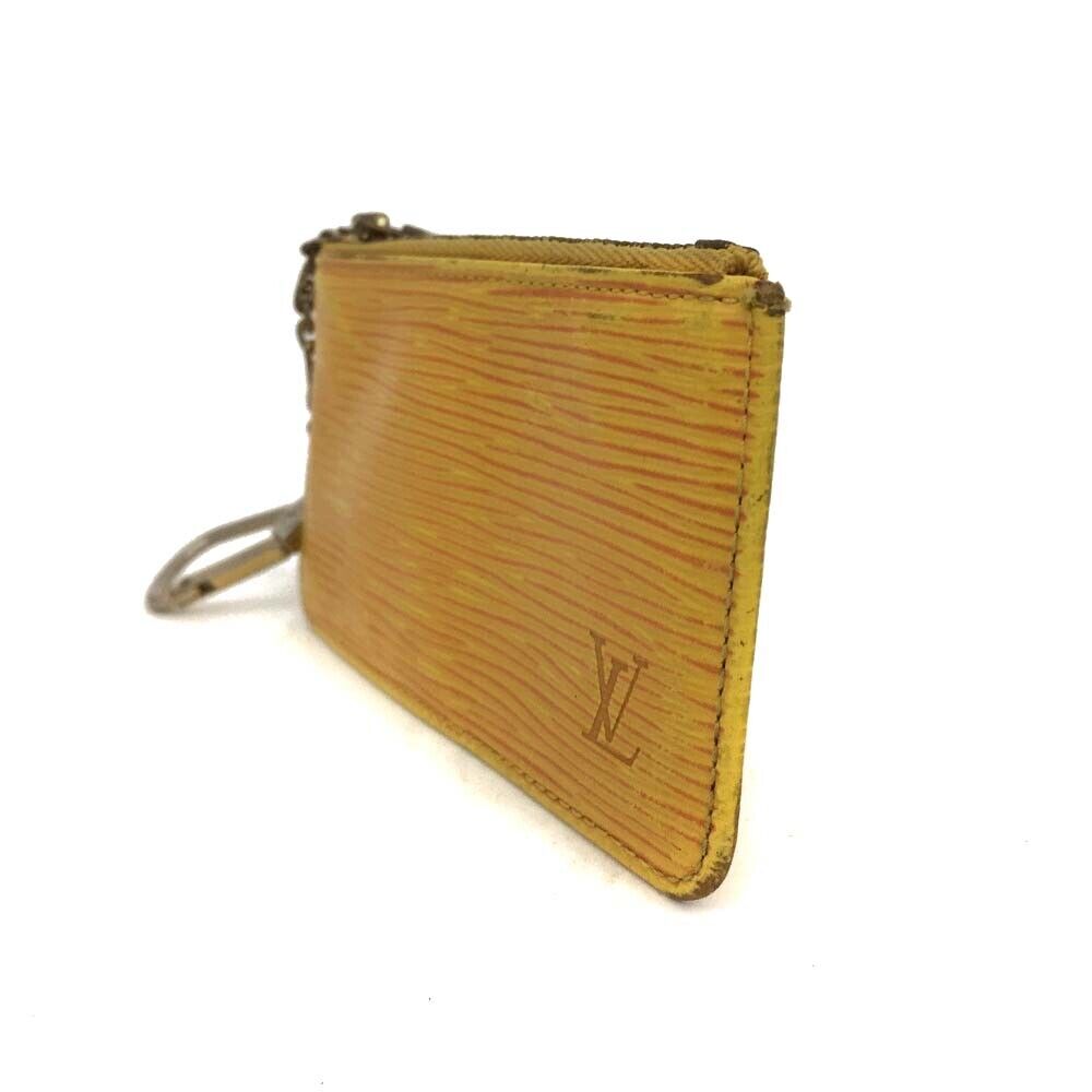 Louis Vuitton Epi Key Pouch Tassil Yellow