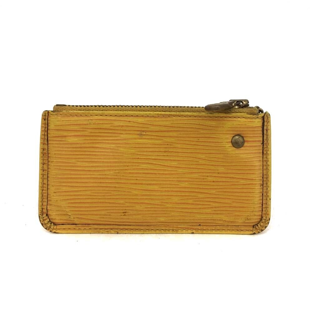 Louis Vuitton Epi Key Pouch Tassil Yellow