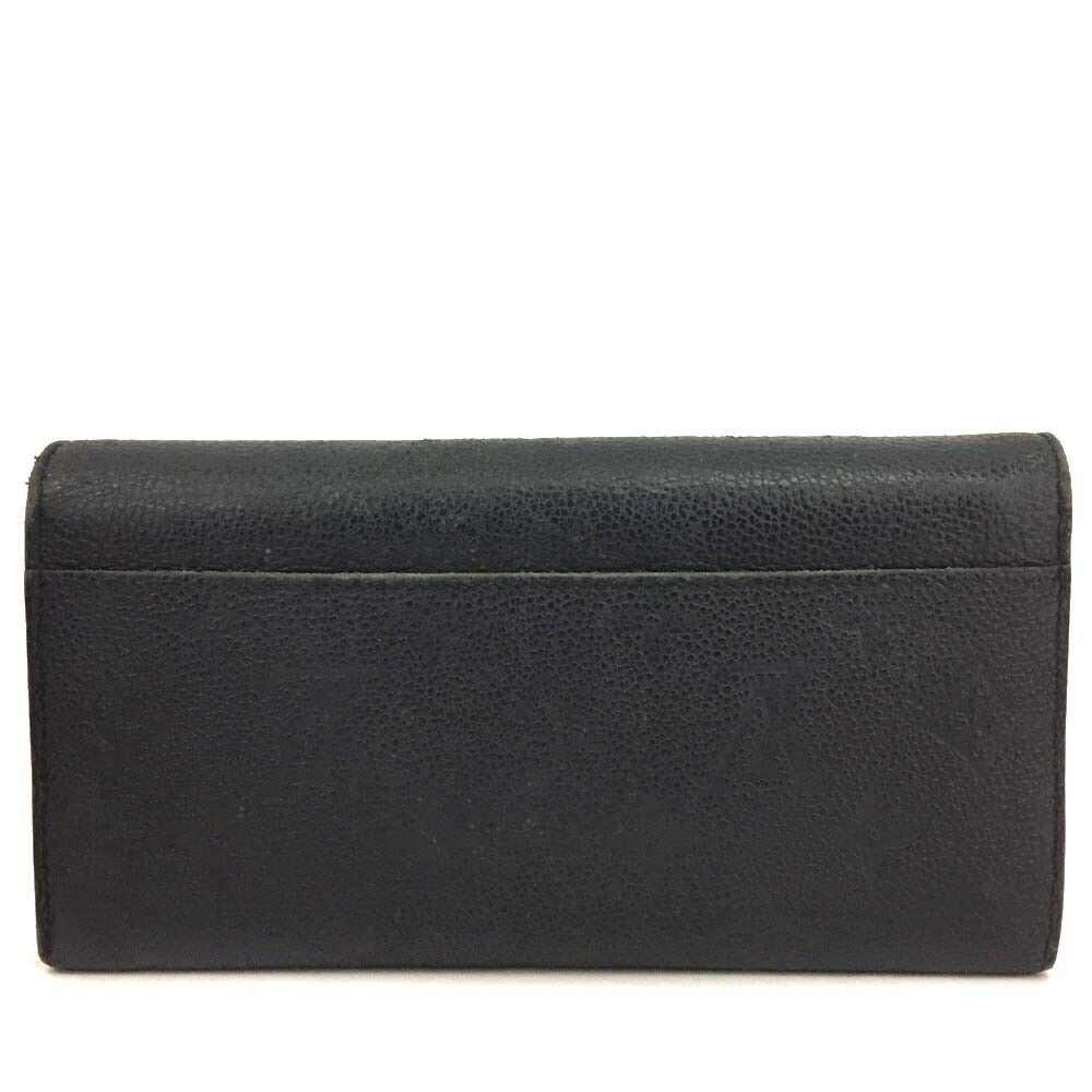 LOUIS VUITTON Empreinte Sarah Wallet NM Black CA1176