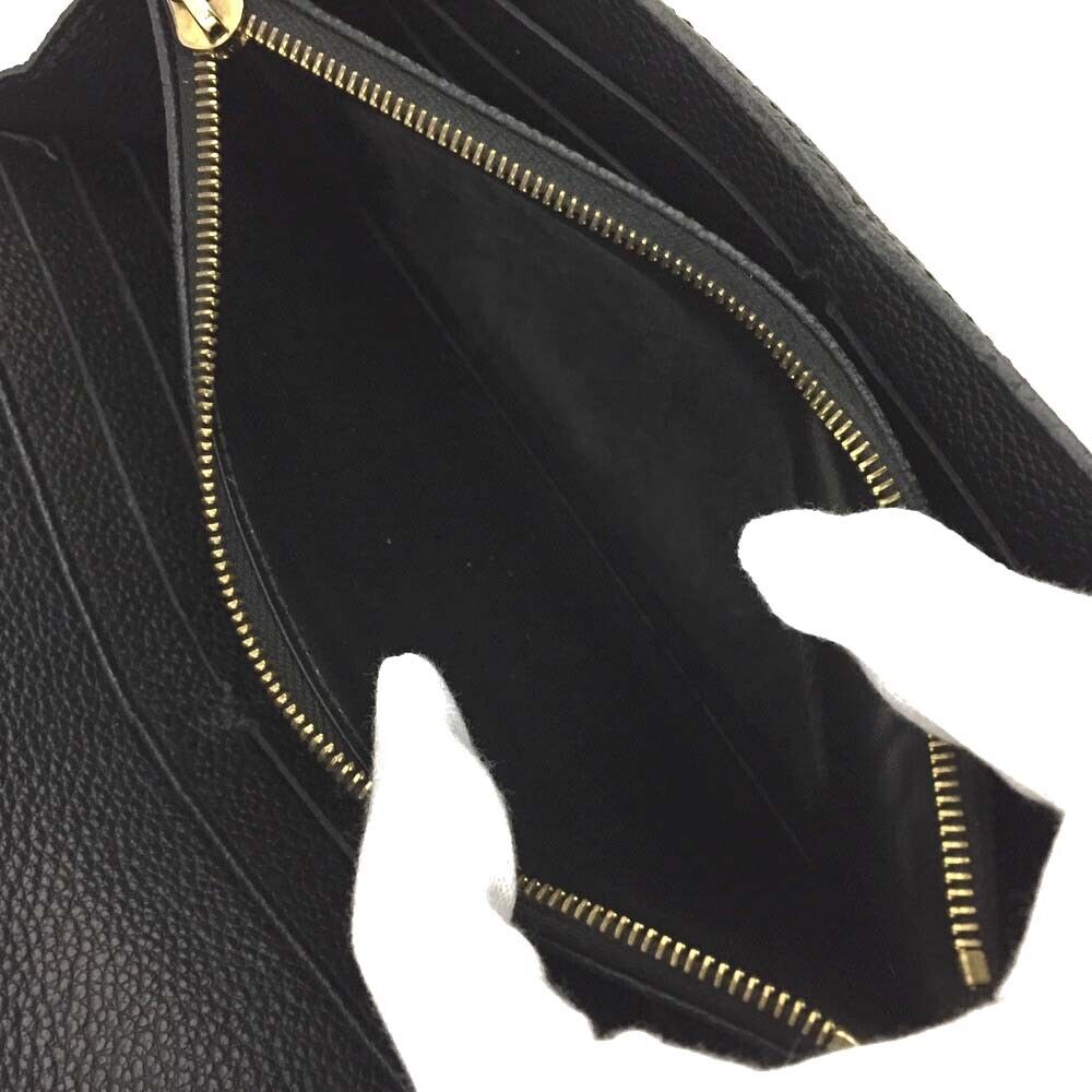 LOUIS VUITTON Empreinte Sarah Wallet NM Black CA1176