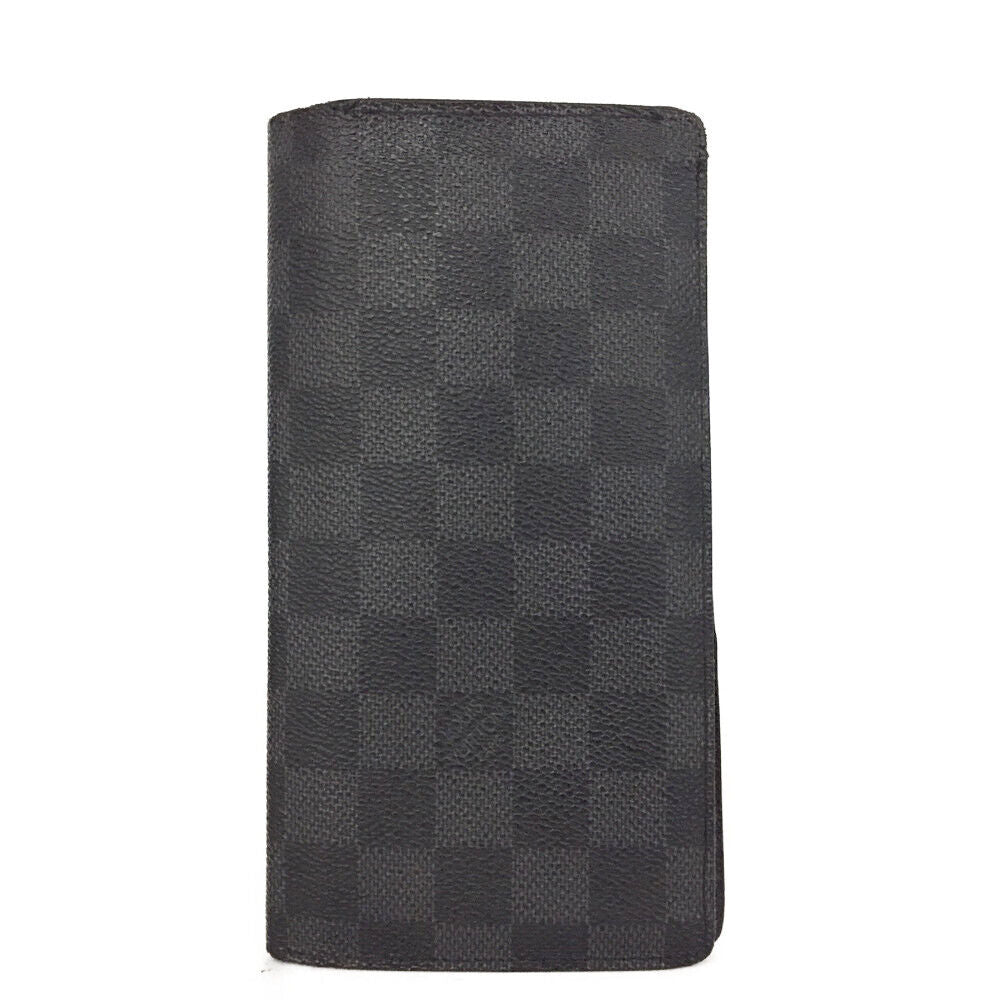 LOUIS VUITTON Damier Graphite Brazza Wallet TA2161