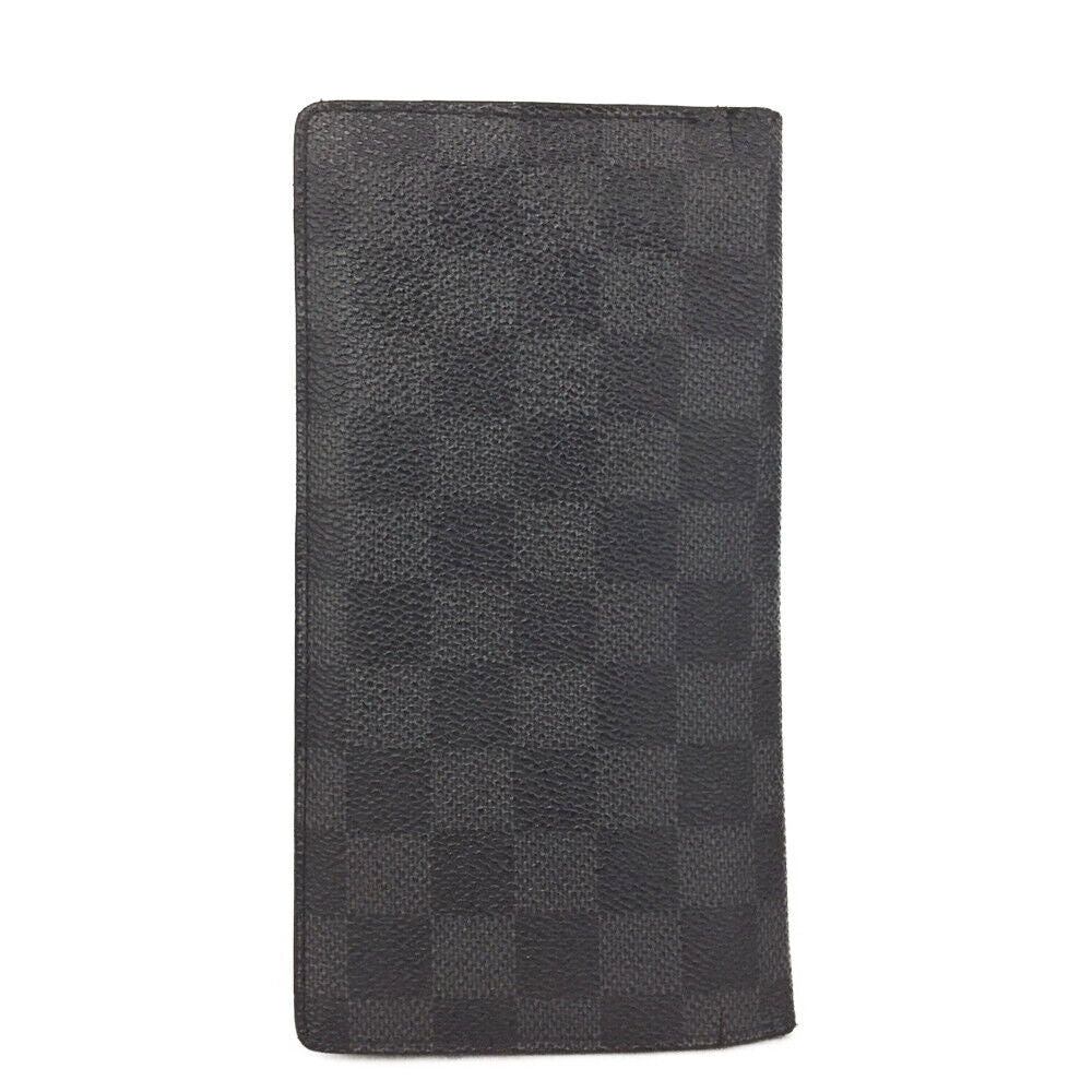 LOUIS VUITTON Damier Graphite Brazza Wallet TA2161