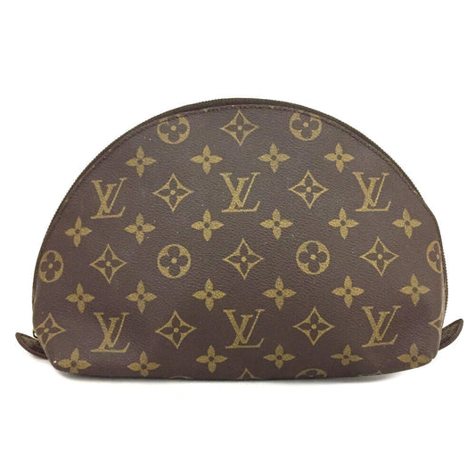 Louis Vuitton Monogram Trousse Demi Ronde