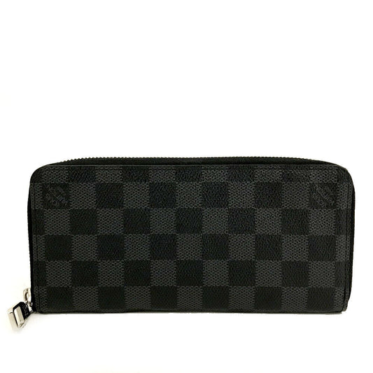 LOUIS VUITTON Damier Graphite Zippy Wallet Vertical