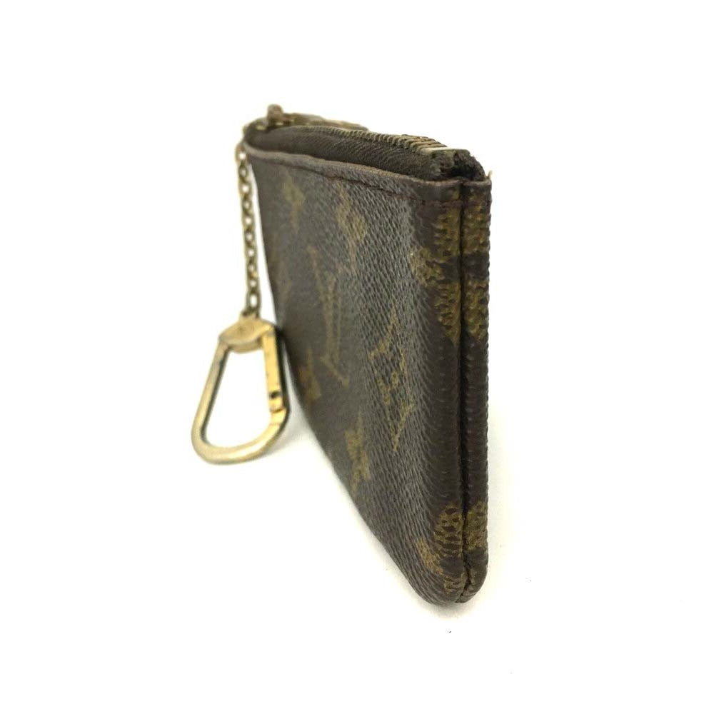 LOUIS VUITTON Monogram Key Pouch Made in Spain