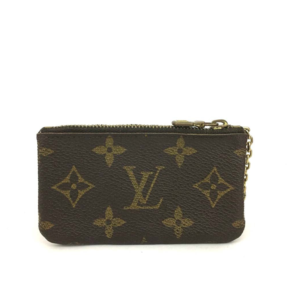 LOUIS VUITTON Monogram Key Pouch Made in Spain