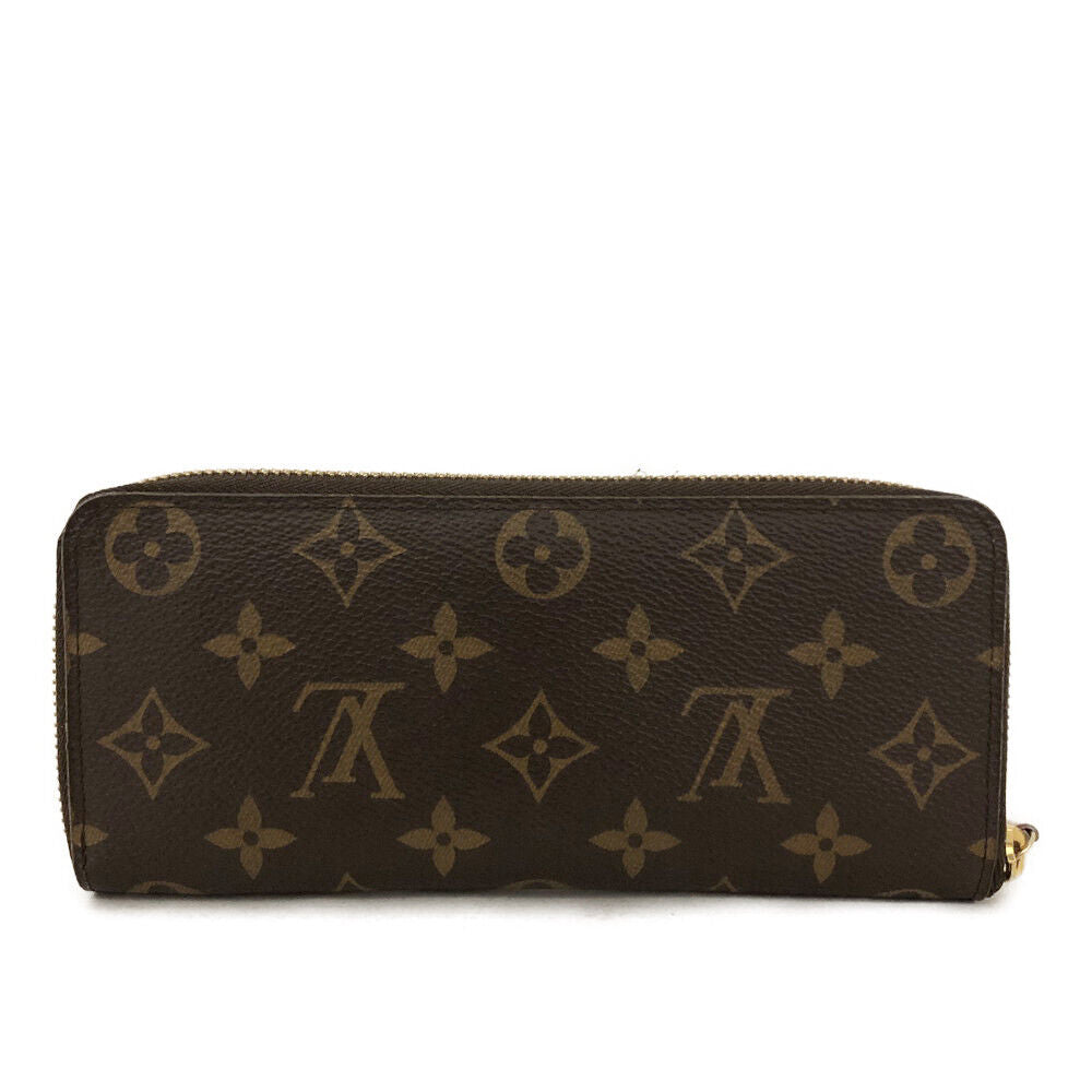 LOUIS VUITTON Monogram Clemence Wallet Rose Ballerine