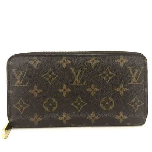 LOUIS VUITTON Monogram Zippy Wallet Rouge