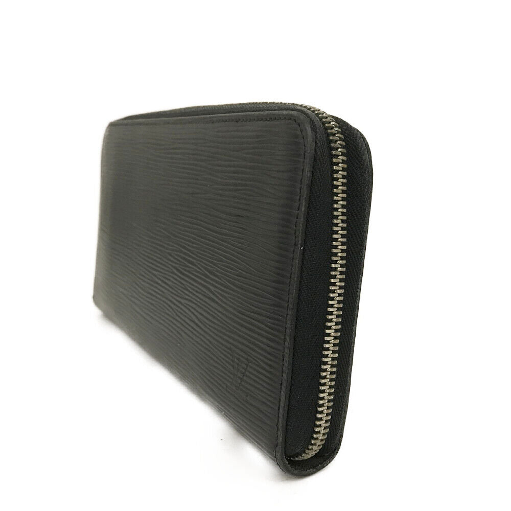 Louis Vuitton Epi Zippy Organizer Wallet Black