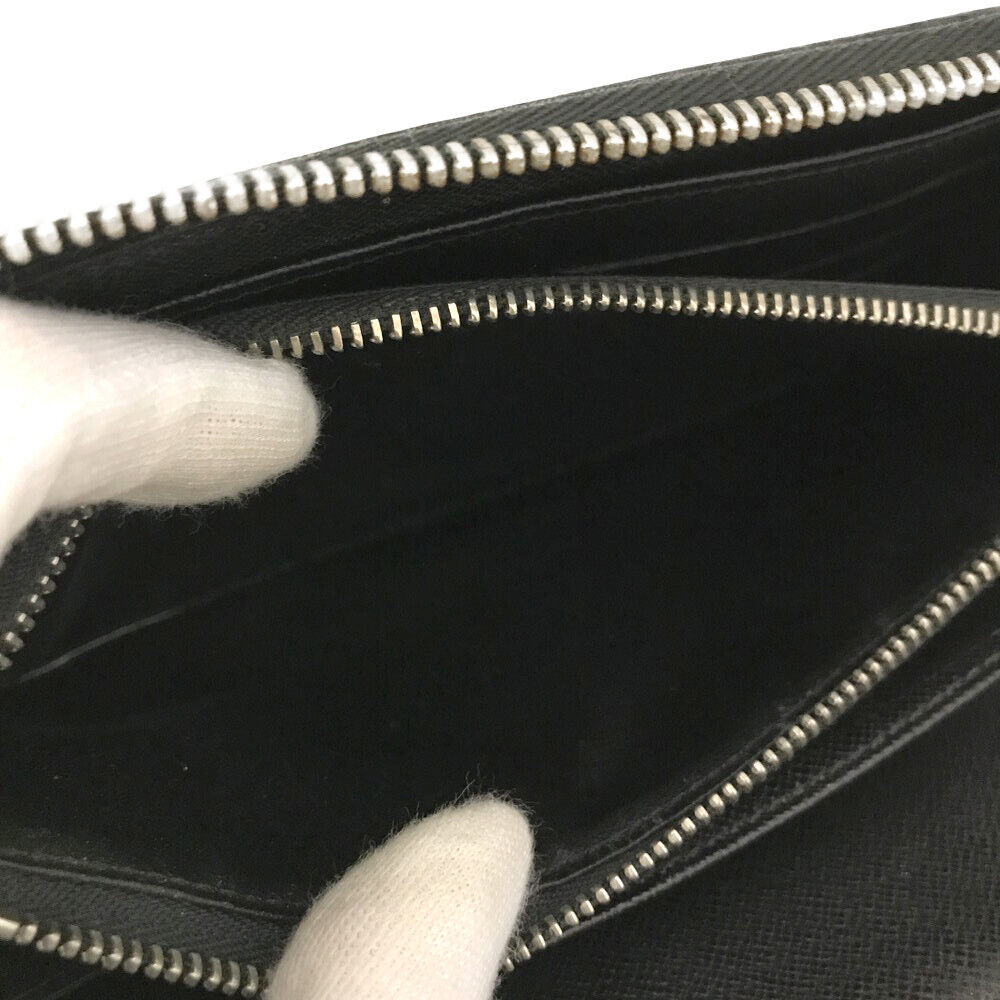 Louis Vuitton Epi Zippy Organizer Wallet Black