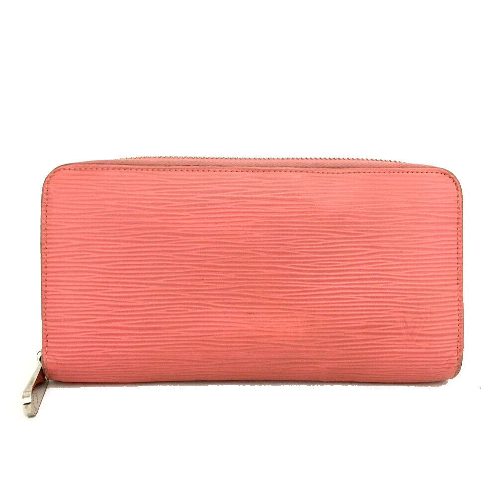 LOUIS VUITTON Epi Zippy Wallet Pink CA1104