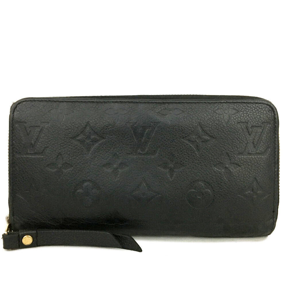 LOUIS VUITTON Empreinte Zippy Wallet Black SP0018