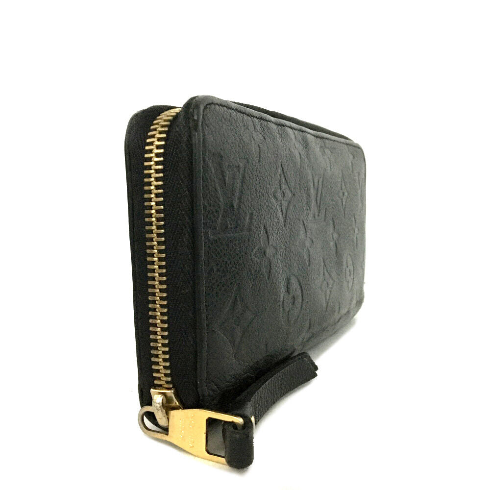 LOUIS VUITTON Empreinte Zippy Wallet Black SP0018