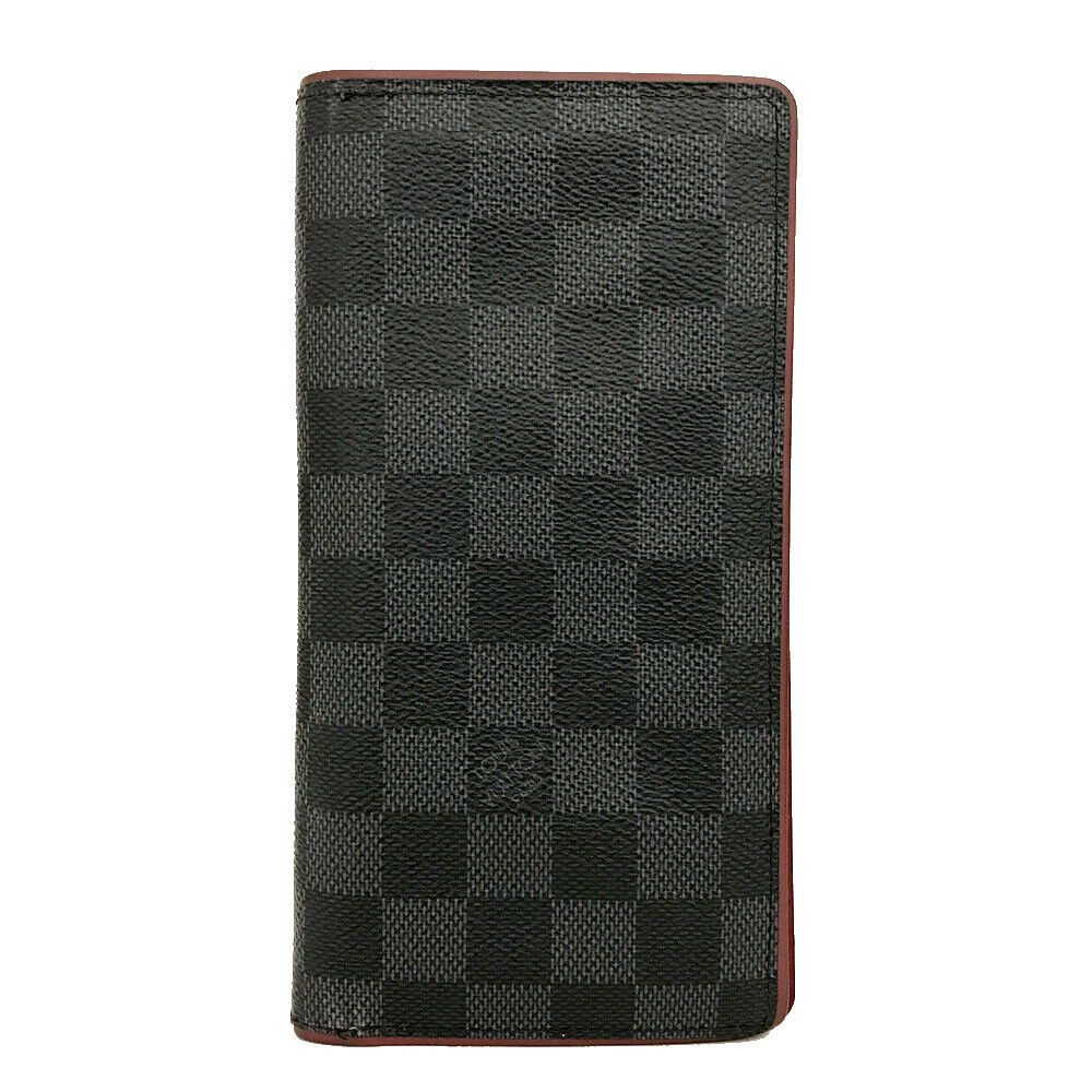 LOUIS VUITTON Damier Graphite Brazza Wallet SP1135