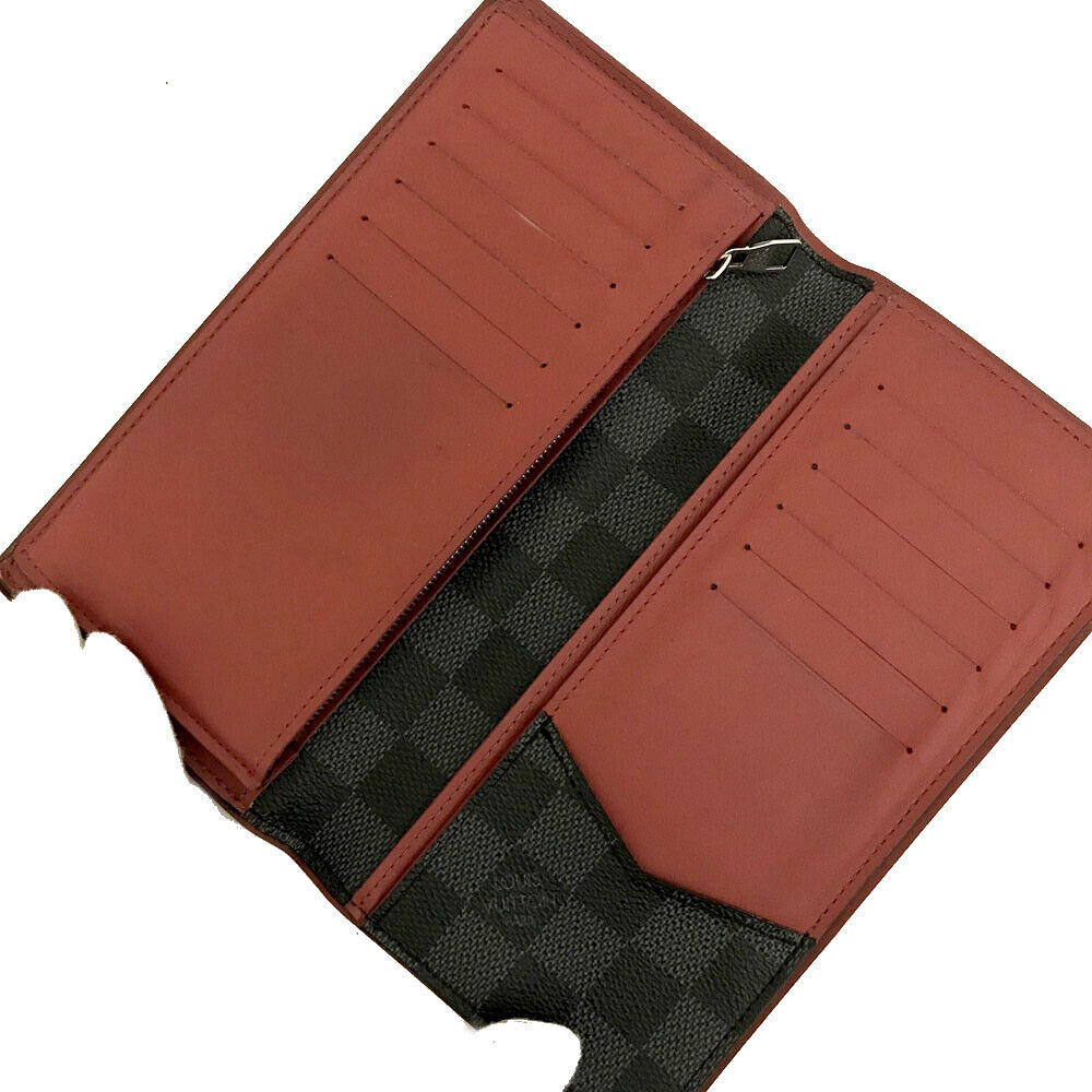 LOUIS VUITTON Damier Graphite Brazza Wallet SP1135