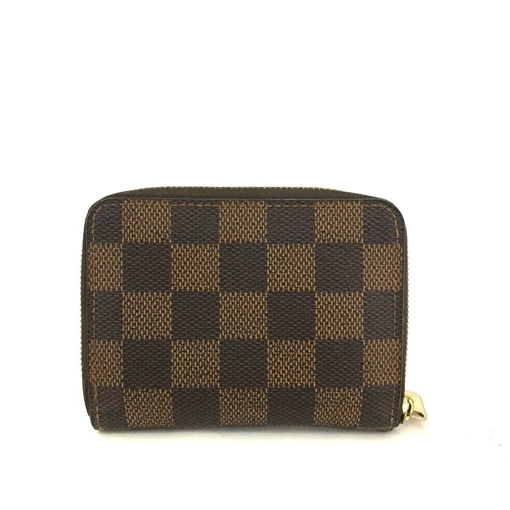 LOUIS VUITTON Damier Ebene Zippy Coin Purse SN2166