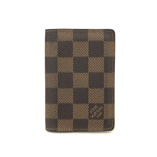 LOUIS VUITTON Damier Ebene Pocket Organizer NM MI1013