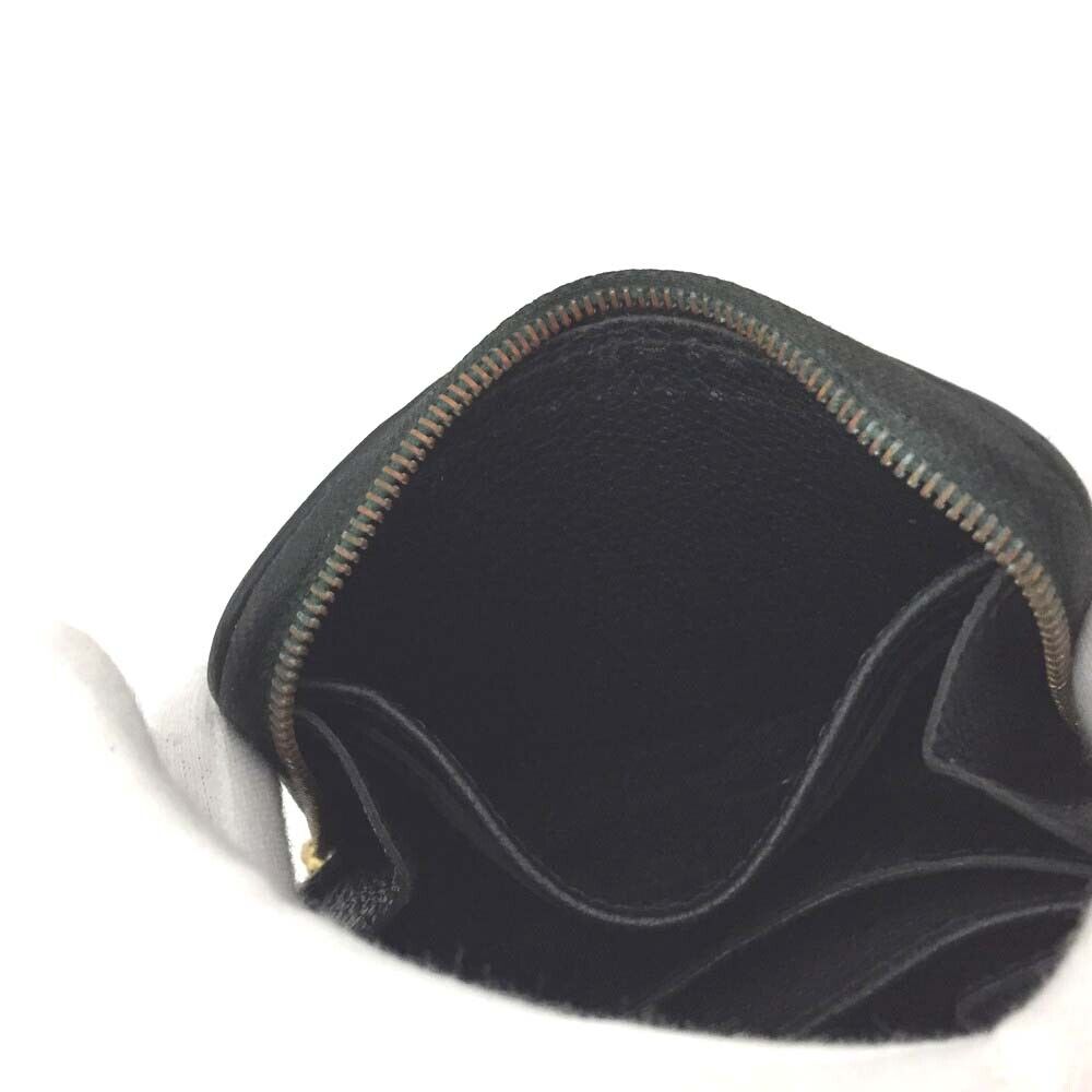 LOUIS VUITTON Empreinte Zippy Coin Purse Black TS1176