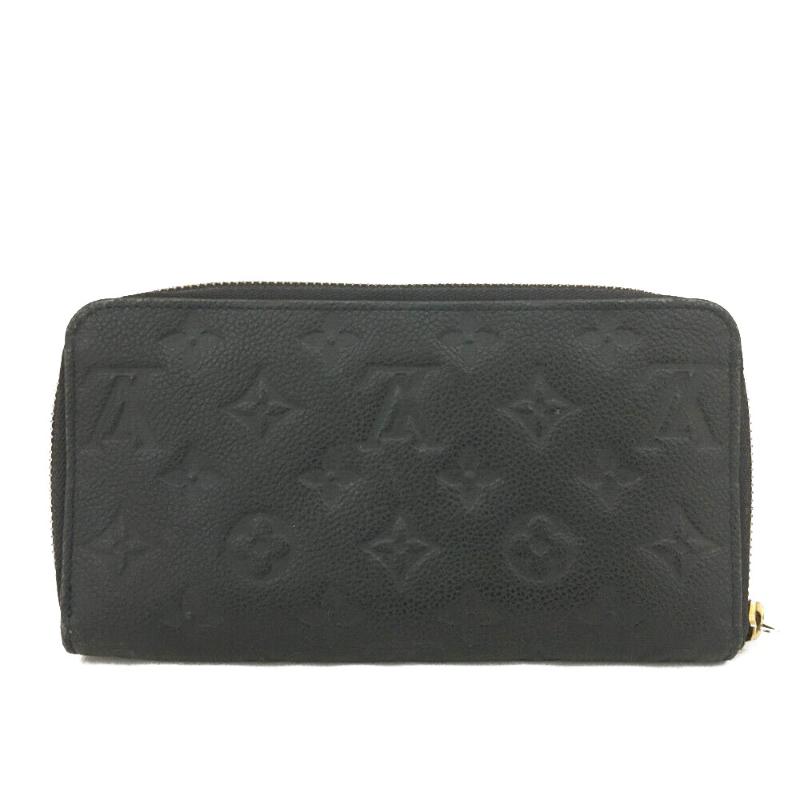 LOUIS VUITTON  Empreinte Secret Long Wallet Black TS2192