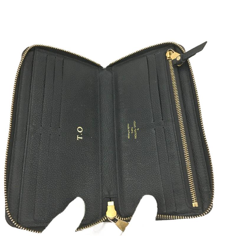 LOUIS VUITTON  Empreinte Secret Long Wallet Black TS2192