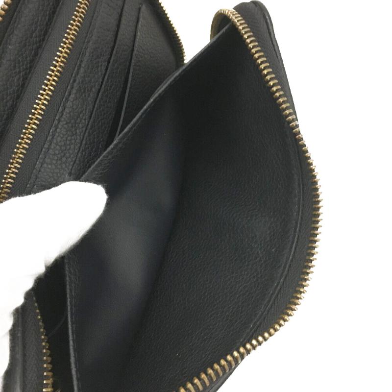 LOUIS VUITTON  Empreinte Secret Long Wallet Black TS2192