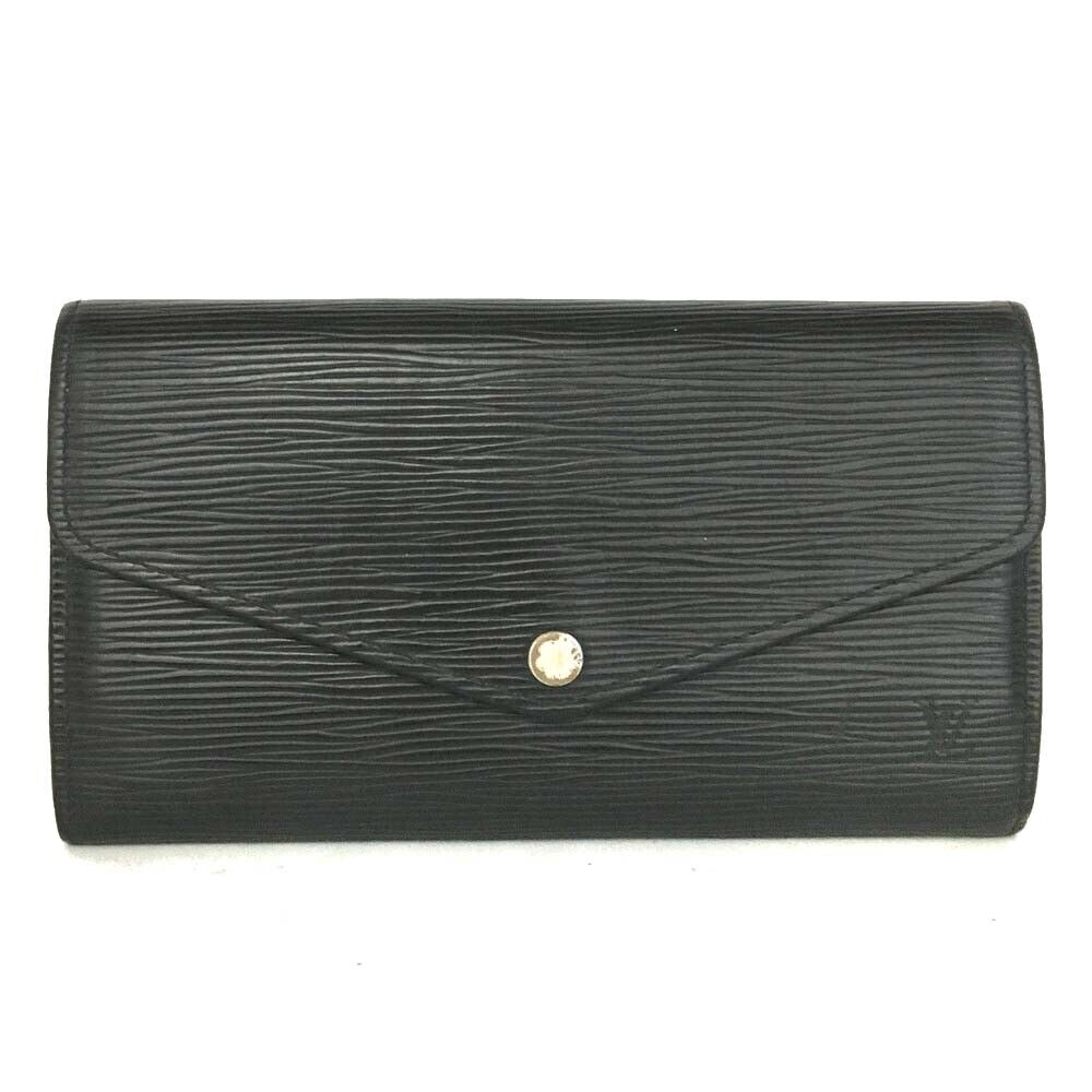 Louis Vuitton  Epi Sarah Wallet NM Black CA2136