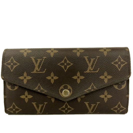 Louis Vuitton  Monogram Sarah Wallet NM Rose Ballerine MS2129