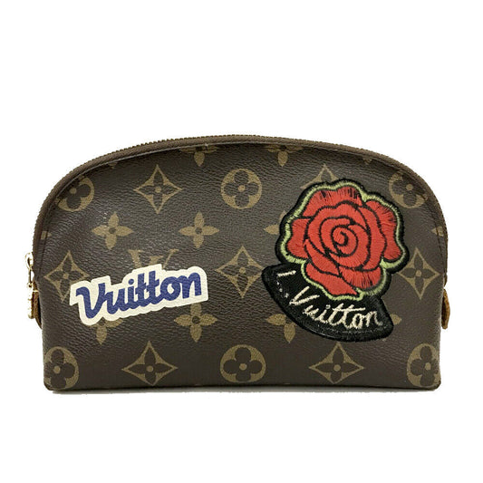 Louis Vuitton  Monogram Patches Cosmetic Pouch PM