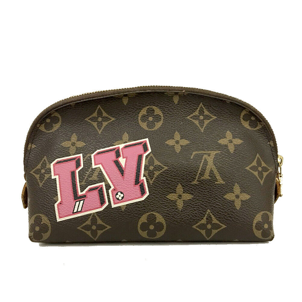 Louis Vuitton  Monogram Patches Cosmetic Pouch PM