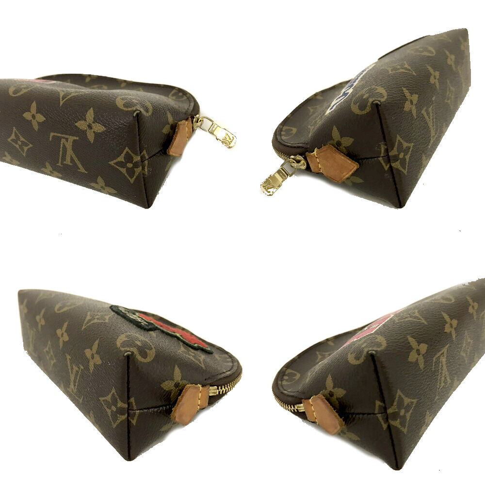 Louis Vuitton  Monogram Patches Cosmetic Pouch PM