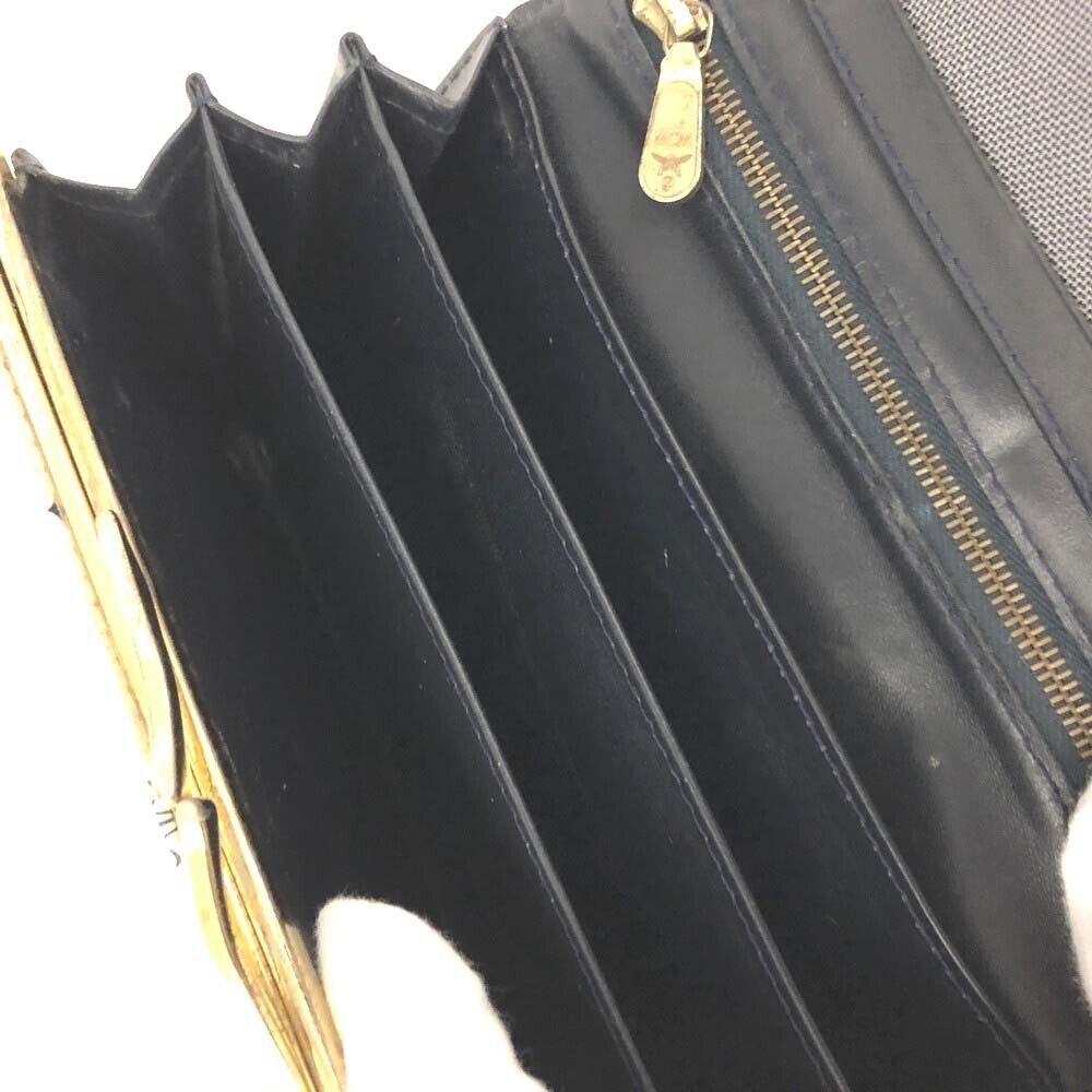 PRE-ORDER MCM Logo Visetos Leather Long Bifold Wallet White