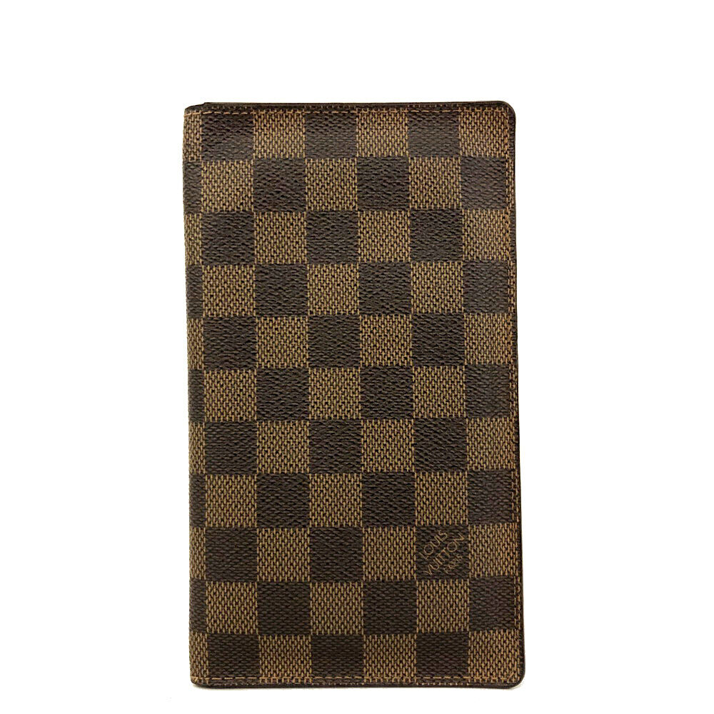 PRE-ORDER Louis Vuitton  Damier Ebene Porte-Cartes Credit Yen Checkbook Wallet CA0025