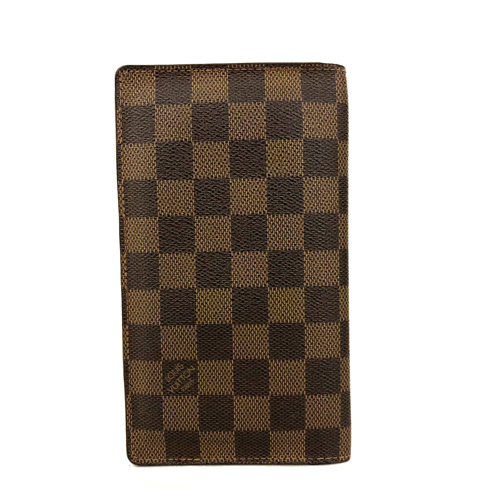 PRE-ORDER Louis Vuitton  Damier Ebene Porte-Cartes Credit Yen Checkbook Wallet CA0025