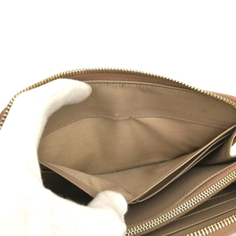 Preorder  PRADA Saffiano Metal Zip Around Wallet Sabbia