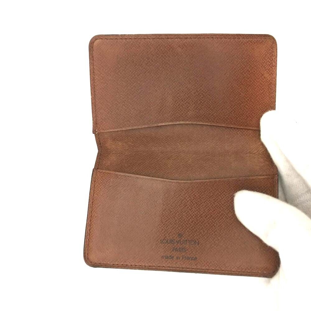 LOUIS VUITTON Monogram Pocket Organizer Card Holder