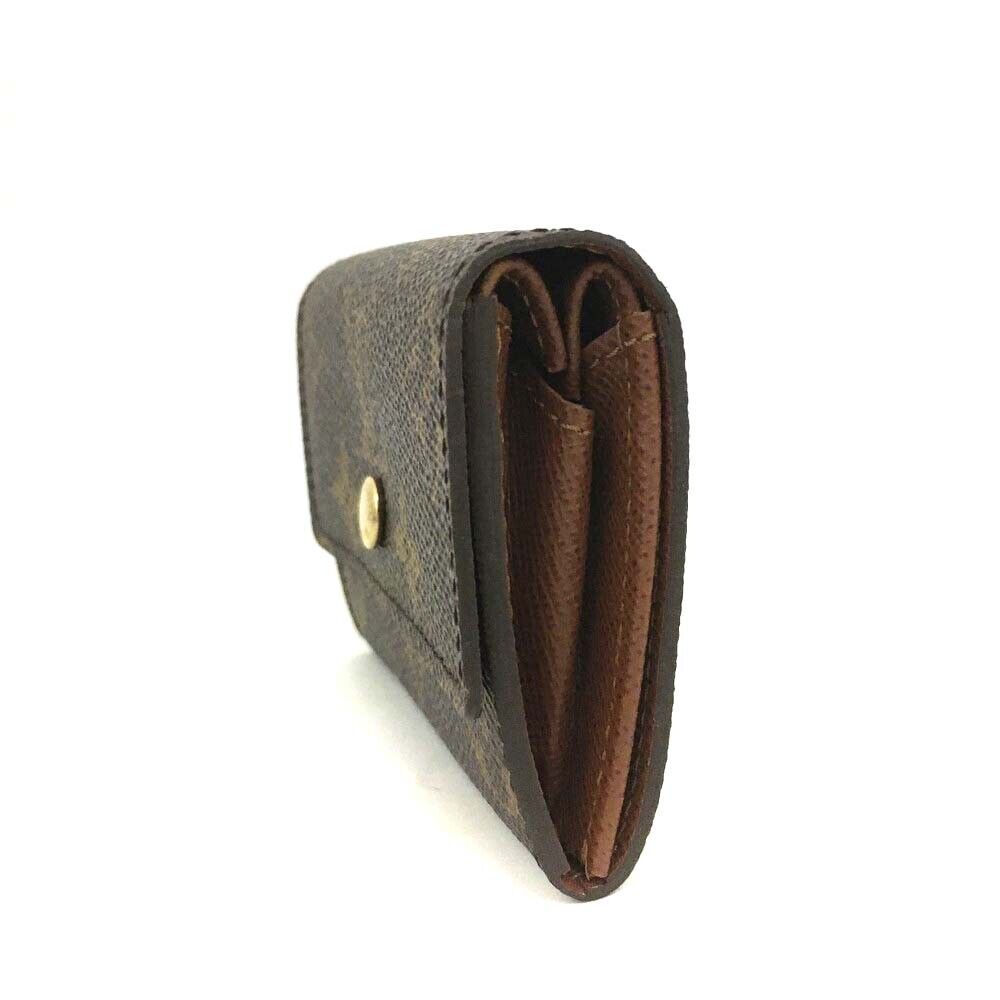 LOUIS VUITTON Monogram Porte-Monnaie Plat Coin Purse