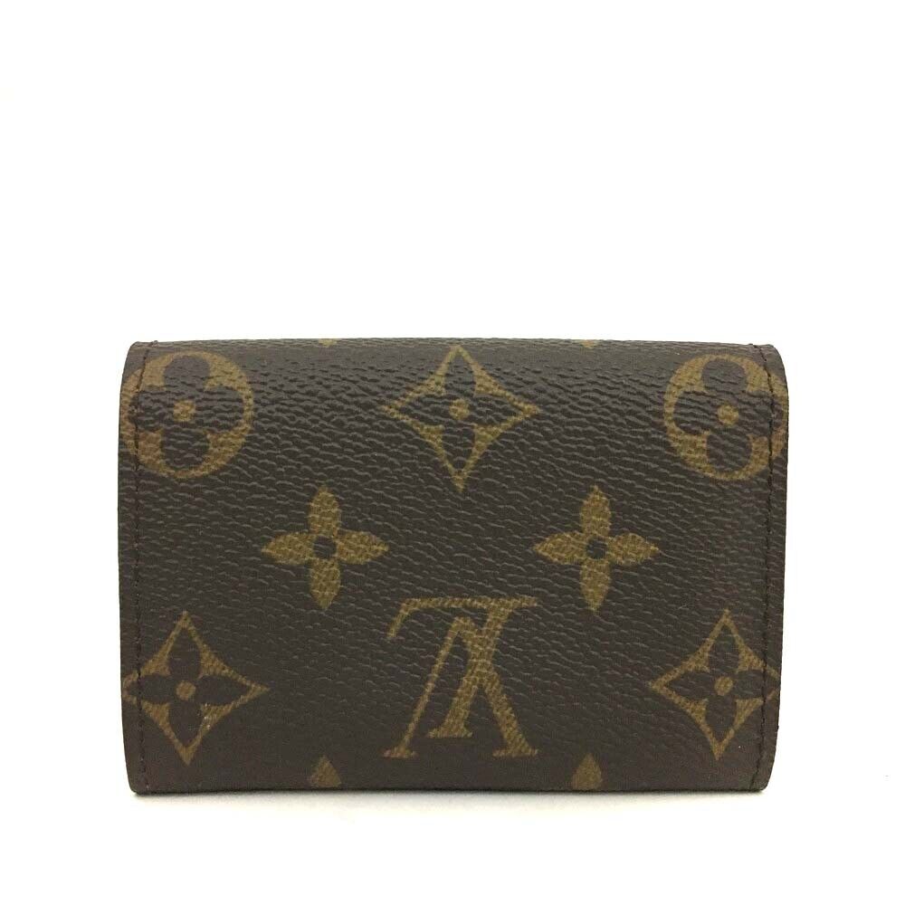 LOUIS VUITTON Monogram Porte-Monnaie Plat Coin Purse