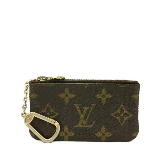 LOUIS VUITTON Monogram Key Pouch 883ET