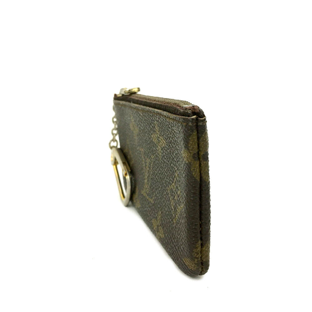 LOUIS VUITTON Monogram Key Pouch 883ET