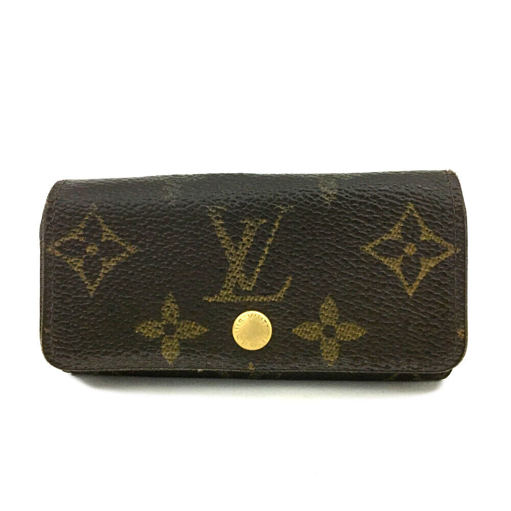 Louis Vuitton Monogram Multicles 4 Ring Key Case FL0094
